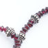 Garnet and Silver Necklace - The Nomads Tent